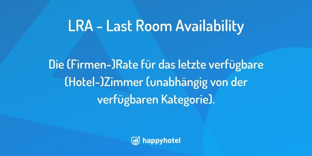 Last Room Availability
